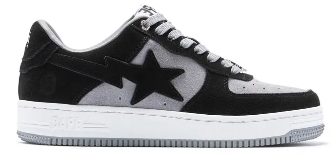 Basketball Ready A Bathing Ape Bape Sta Suede Black (2022)