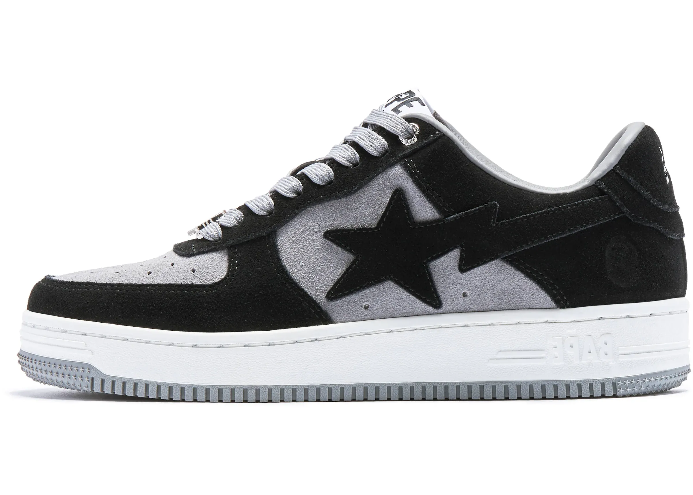 A Bathing Ape Bape Sta Suede Black (2022) Smart cushioning
