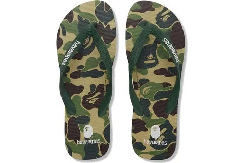 Versatile Sole A Bathing Ape Havaianas Green Camo