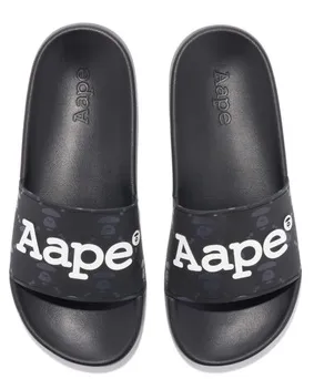 Ultra Responsive AAPE SLIDES CAMO BLACK