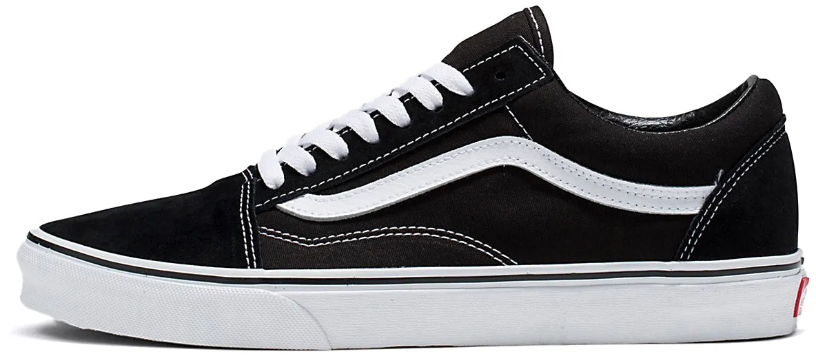 Smooth Motion Vans Classic Old Skool Wide Black/ White