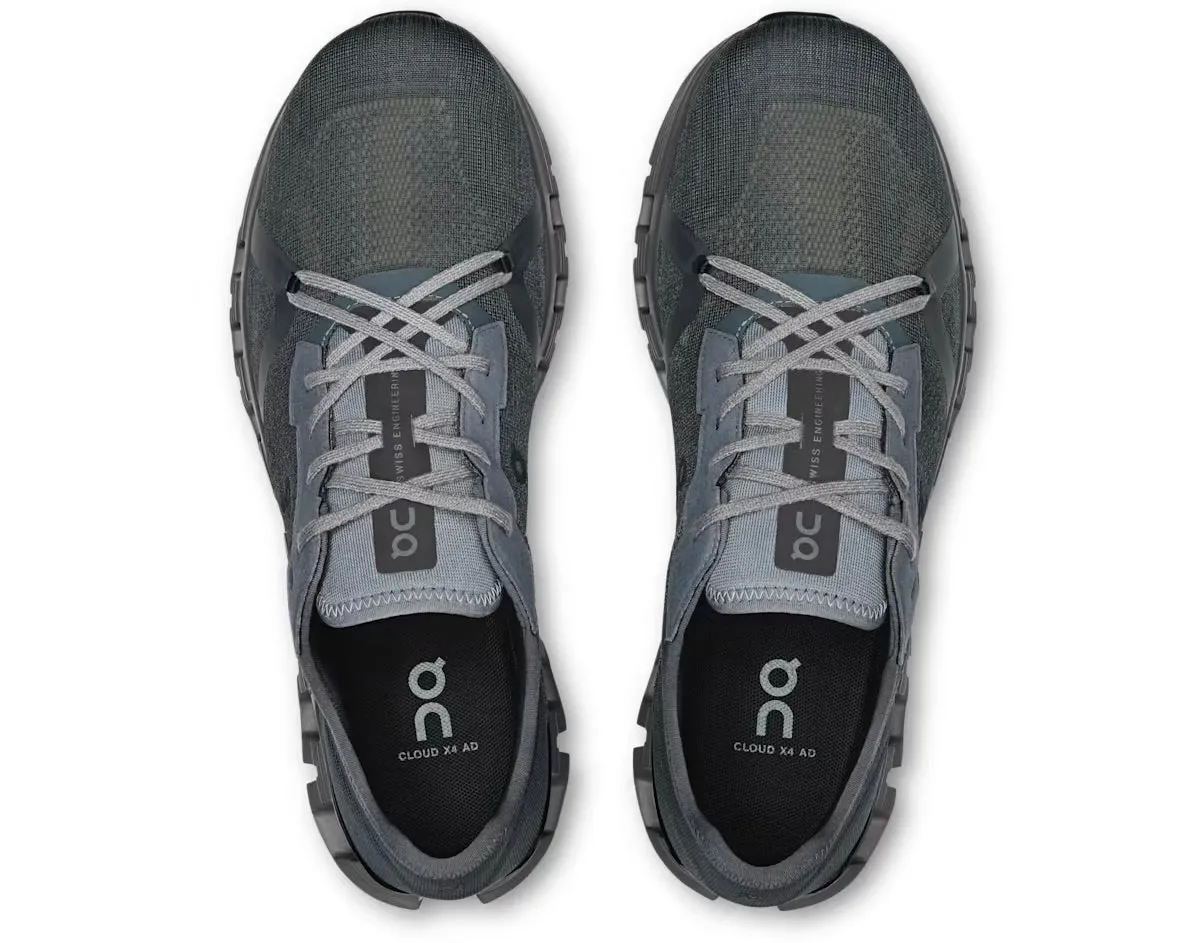 On Running Cloud X 4 AD Stone Black Rubberized Outsole