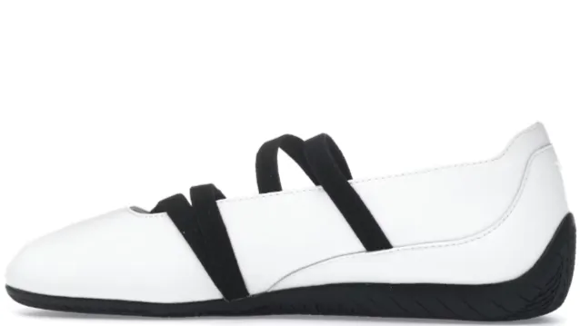 Puma Speedcat Ballet White Black (Women's) Knit Upper Material