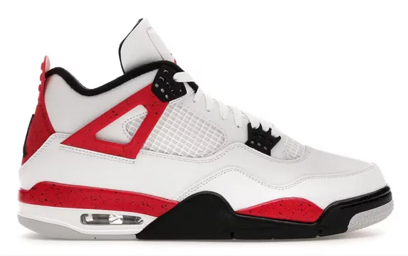 Balanced Step Daily Casual Jordan 4 Retro Red Cement