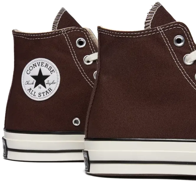 Converse Chuck Taylor All Star 1970s Hi Top Dark Root/Egret/Black Yellow Sun Galaxy Step