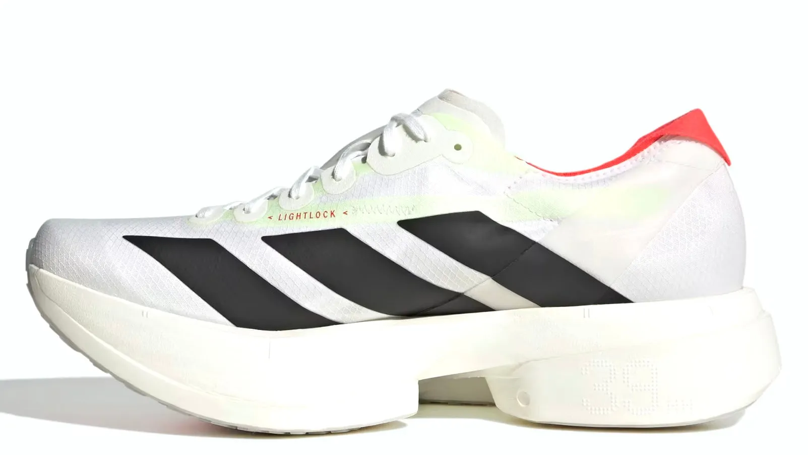 adidas Adizero Adios Pro 4 White Black Support Base