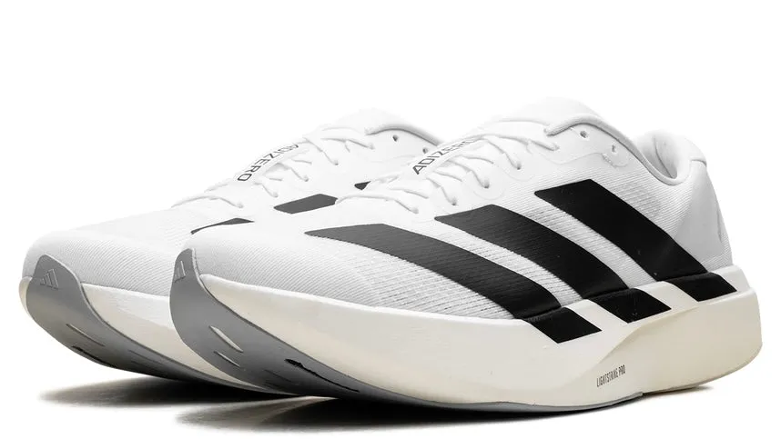 adidas Adizero Evo SL White Black (Women's) Thermo Regulating Liner Foot Fit