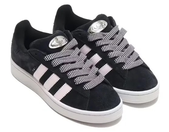 Good Traction Pressure Relief Grooves adidas Campus 00s Core Black Almost Pink (Women's)