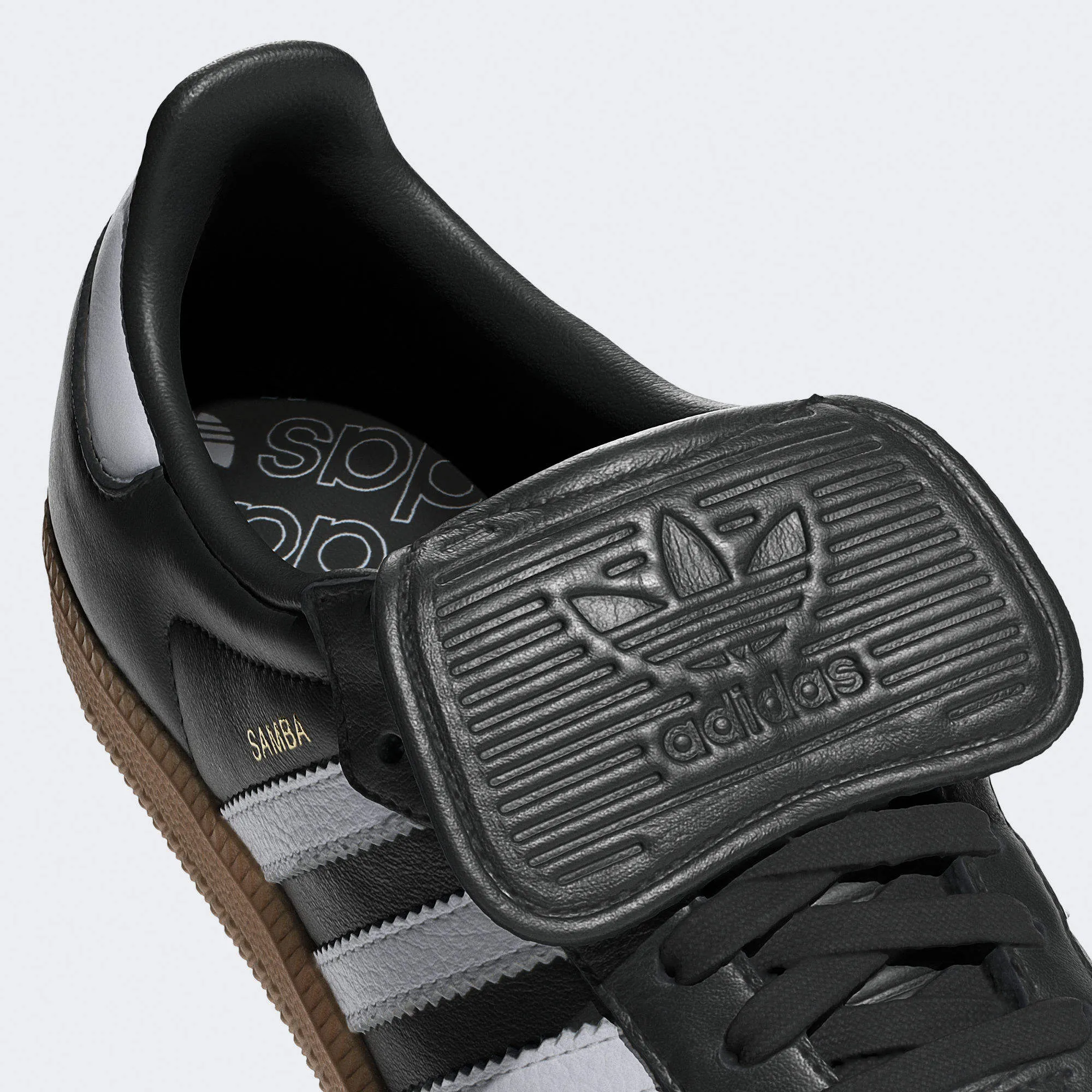ADIDAS ORIGINALS SAMBA LT-BLACK Route Step