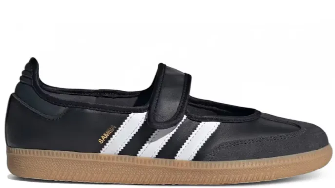 adidas Samba Jane Black White Gum (Women's) Flexible Zones