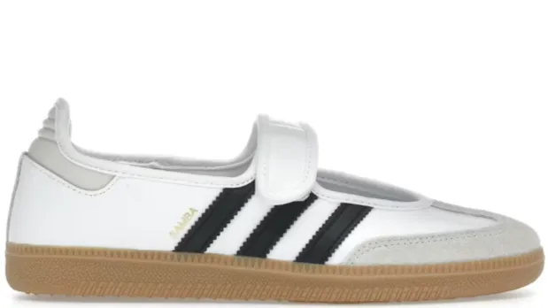 adidas Samba Jane White Black Gum (Women's) Essential Look