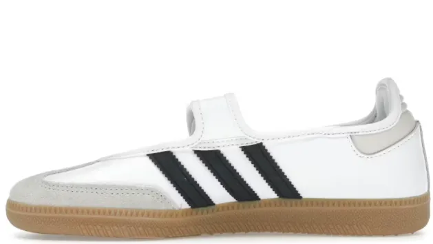 adidas Samba Jane White Black Gum (Women's) custom-fit