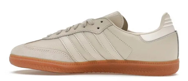adidas Samba OG Aluminum Gum (Women's) Casual Support Unibody Construction