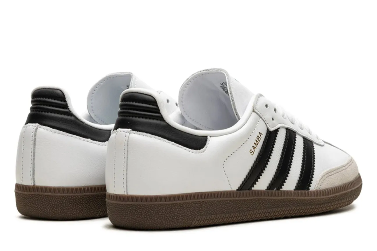 Weekend Walk zip adidas Samba OG Cloud White Core Black