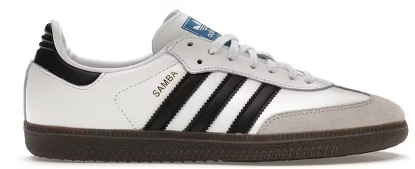 adidas Samba OG Cloud White Core Black (GS) Energy Boost Ethically Sourced Materials