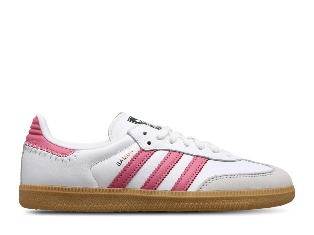 adidas Samba OG Rose Tone (Women's) Dynamic Fit Lacing Low Profile Drop