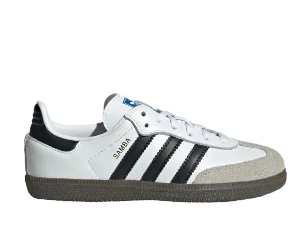 ADIDAS Samba OG White Black Gum (PS) Pure Fit