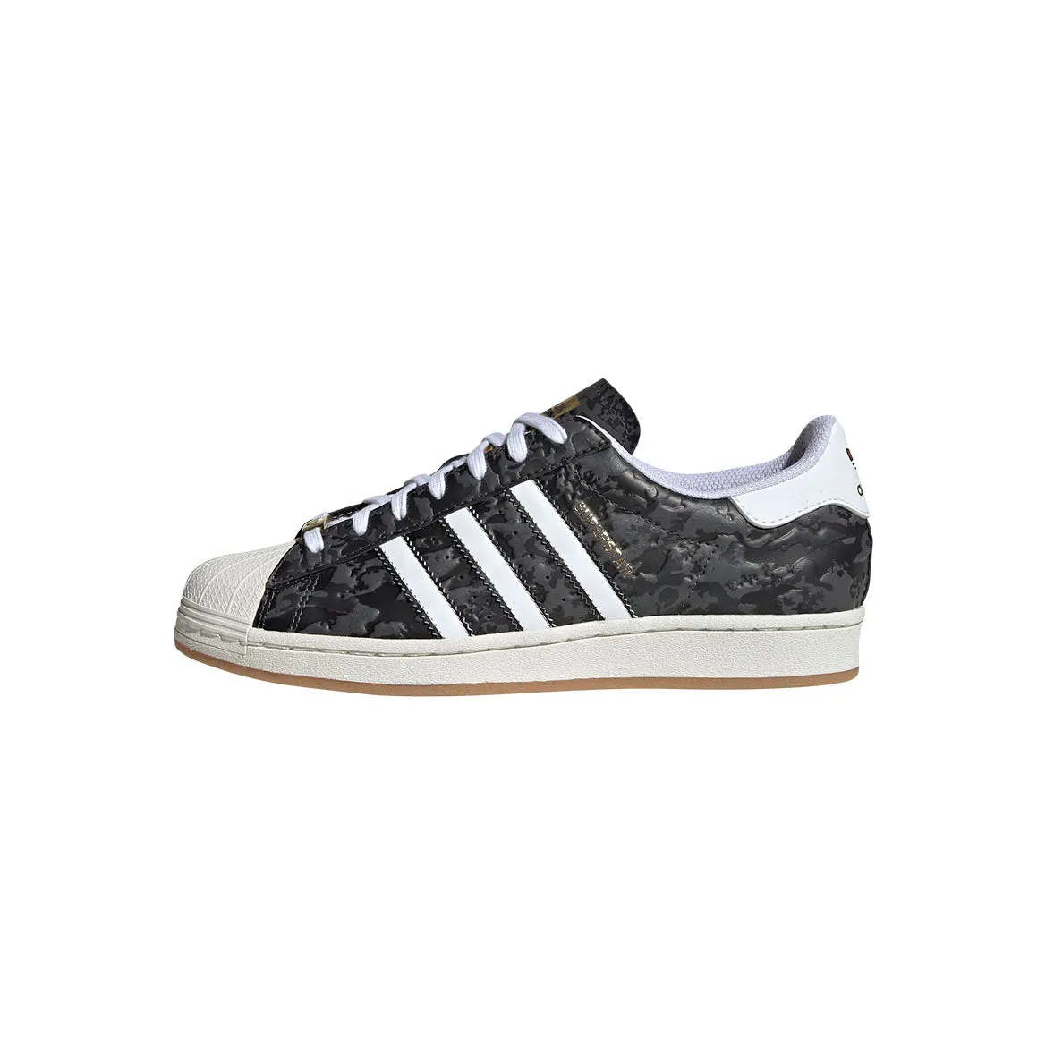 adidas Superstar  Core Black Strong Sole