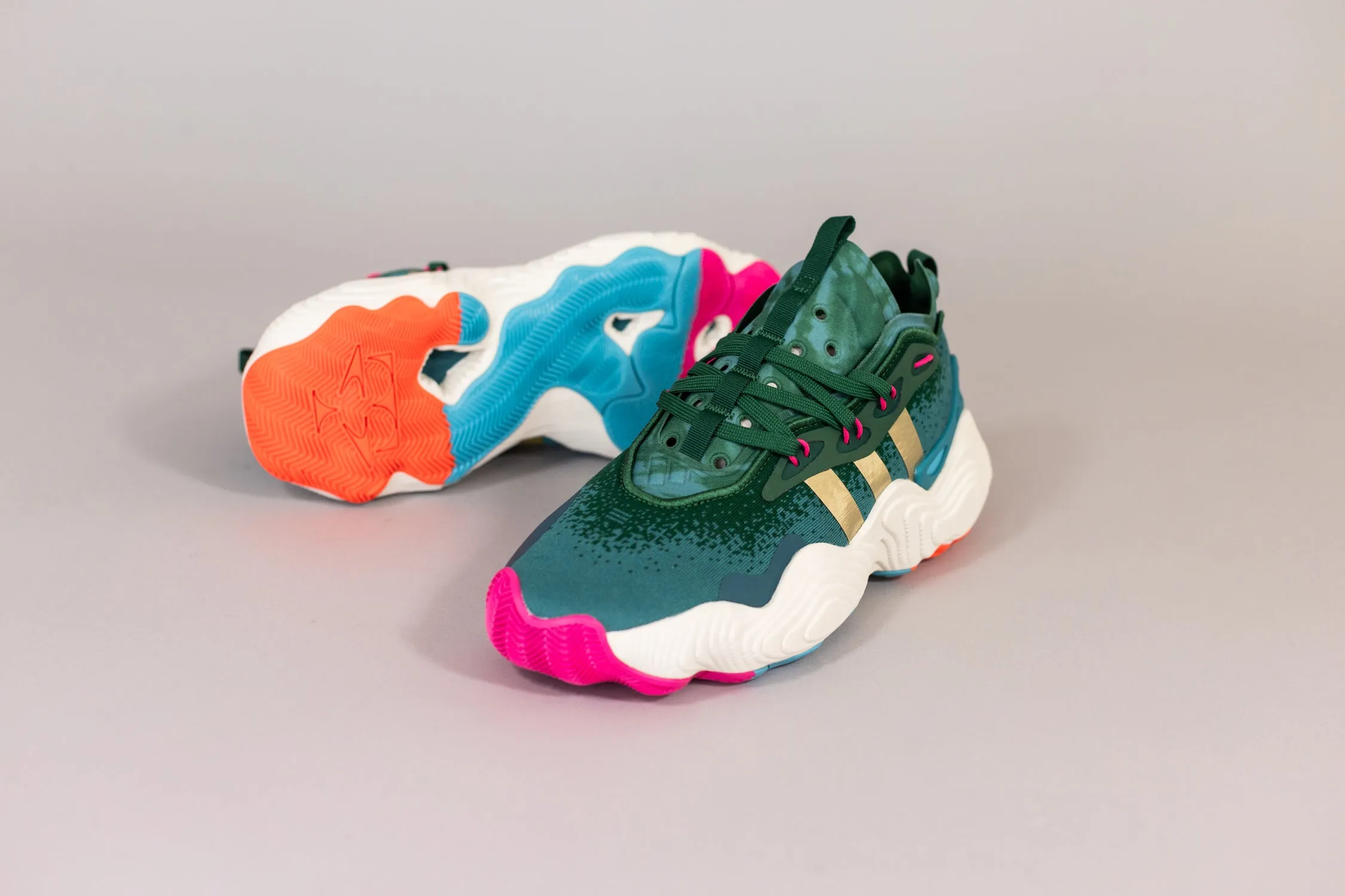 adidas Trae Young 3 Basketball Dark Green Swift Stride