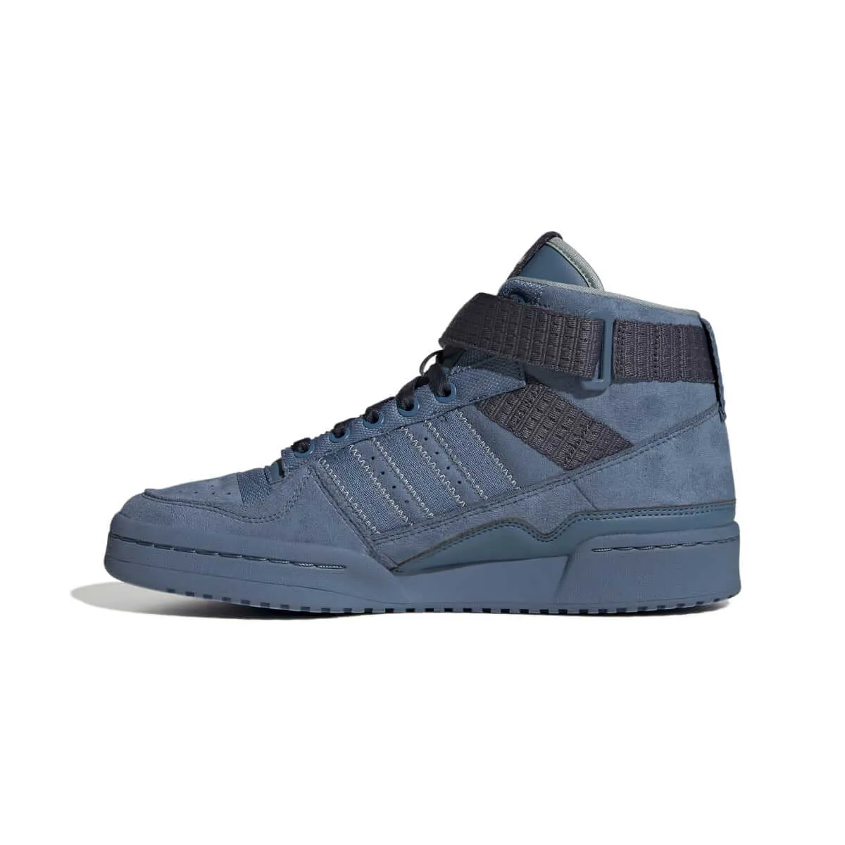 Dusk Step adidas x Parley Forum Mid Blue Ocean