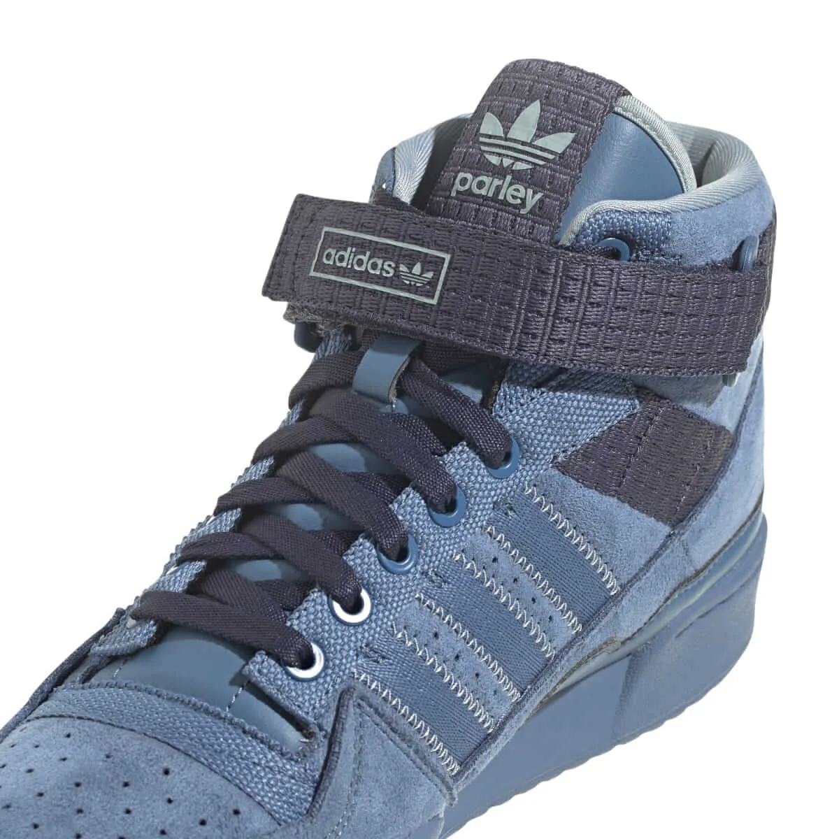 adidas x Parley Forum Mid Blue Ocean Travel Step Move Glide