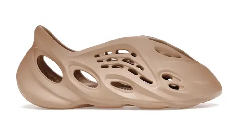 Glossy Finish adidas Yeezy Foam RNNR Ochre
