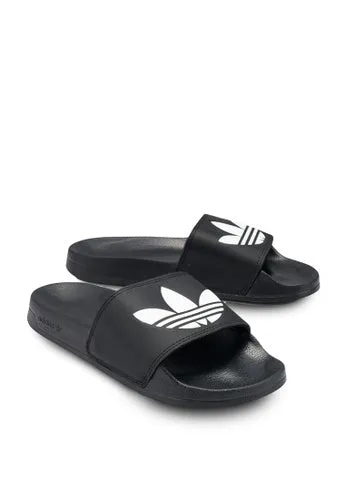 Adilette Lite Black Slides Gym Approved