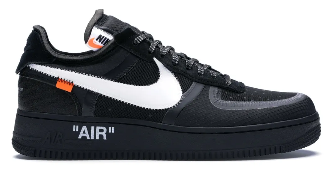 Casual Footwear Air Force 1 Low Off-White Black White