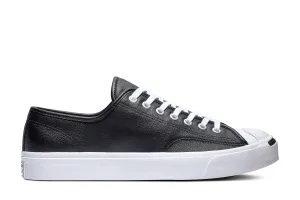 Narrow Converse Jack Purcell Low Top Black Leather