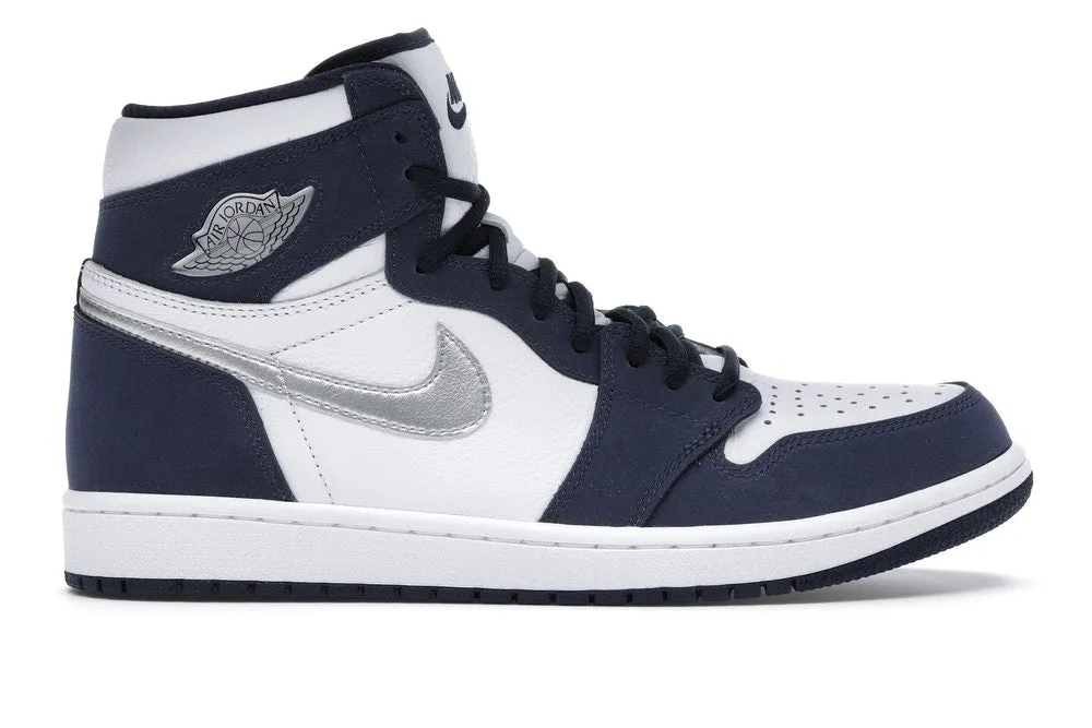Jordan 1 Retro High COJP Midnight Navy (2020) Neutral Pace Gym Shoes
