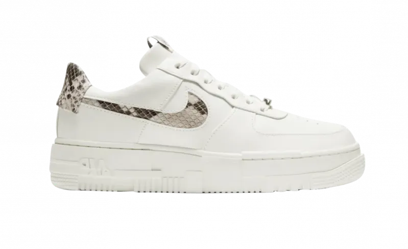 Airflow Enhanced Tongue Air Force 1 Pixel Snakeskin