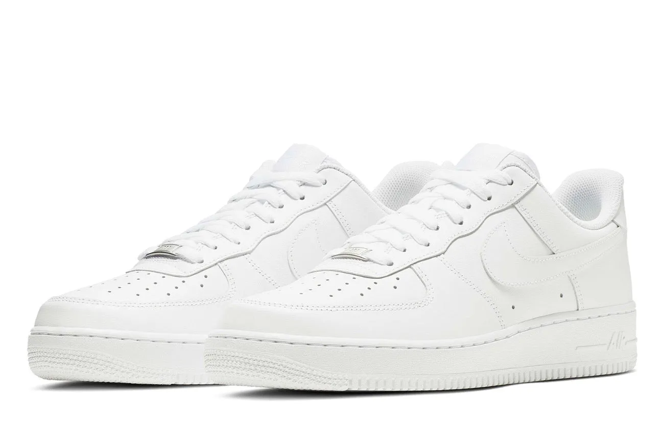 Casual Style Elastic Sling Air Force 1 Triple White (Men)
