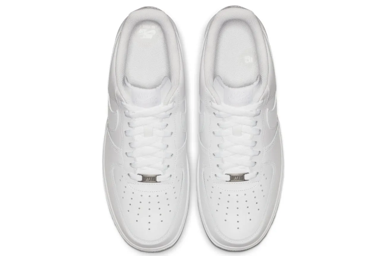 Air Force 1 Triple White (Men) Non Irritating Stitching Versatile Trend