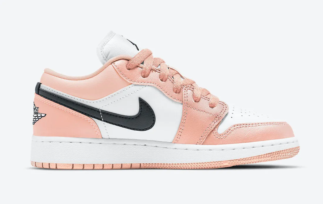 Air Jordan 1 Low  Light Arctic Pink GS Quick Footwear NarrowFit