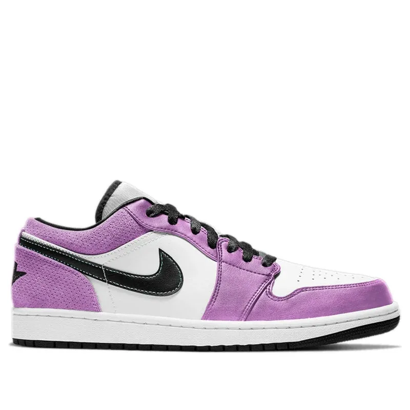 Air Jordan 1 Low SE 'Light Purple' Micro Perforation Ventilation