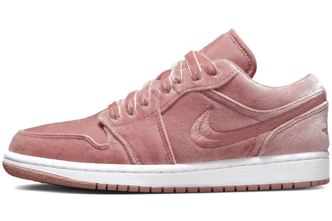 Air Jordan 1 Low SE Pink Velvet (W) Moisture Wicking Insole