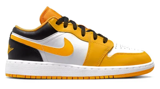 SlimFit Air Jordan 1 Low University Gold White (GS)