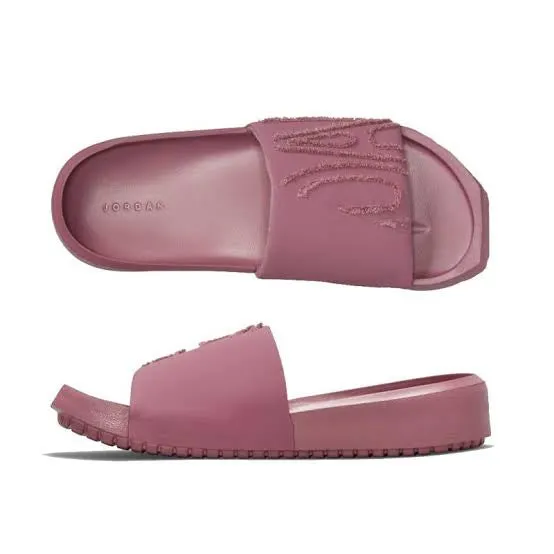 Air Jordan Nola Slides Light Mulberry Breathable mesh upper