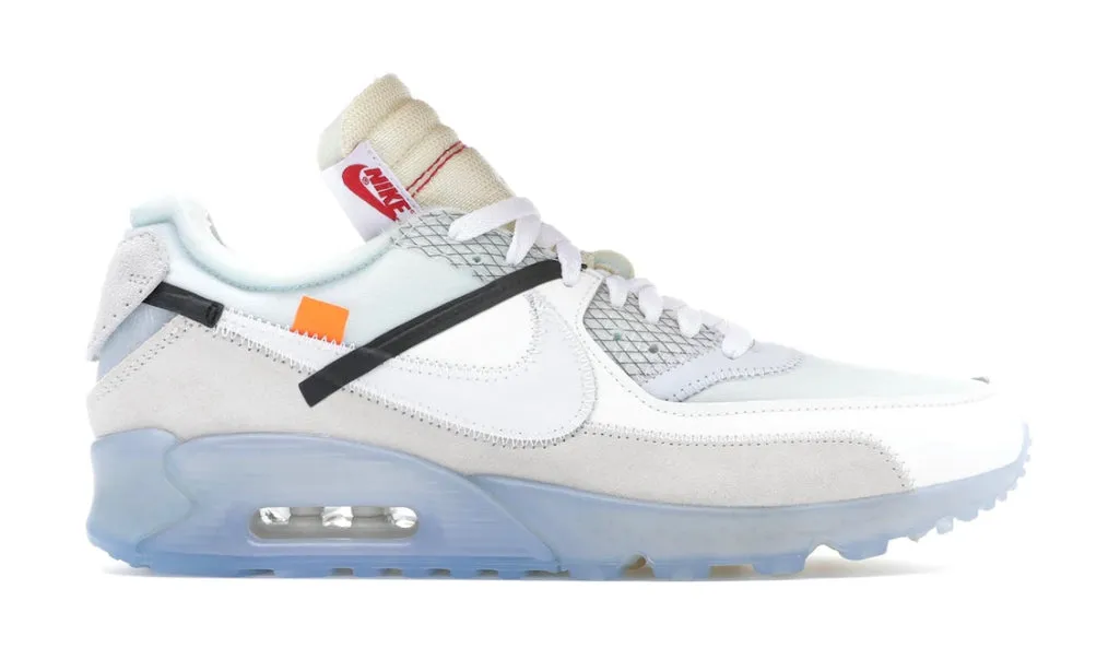 Air Max 90 OFF-WHITE Ankle Collarbrace Water Resistant Weave