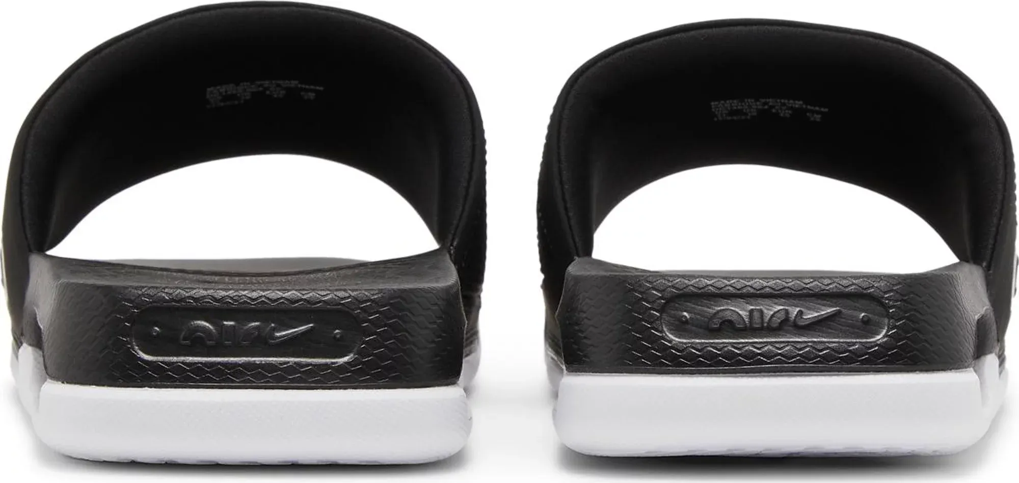 Air Max Cirro Slide 'Black Metallic Silver' Minimalist Look Foldable Design