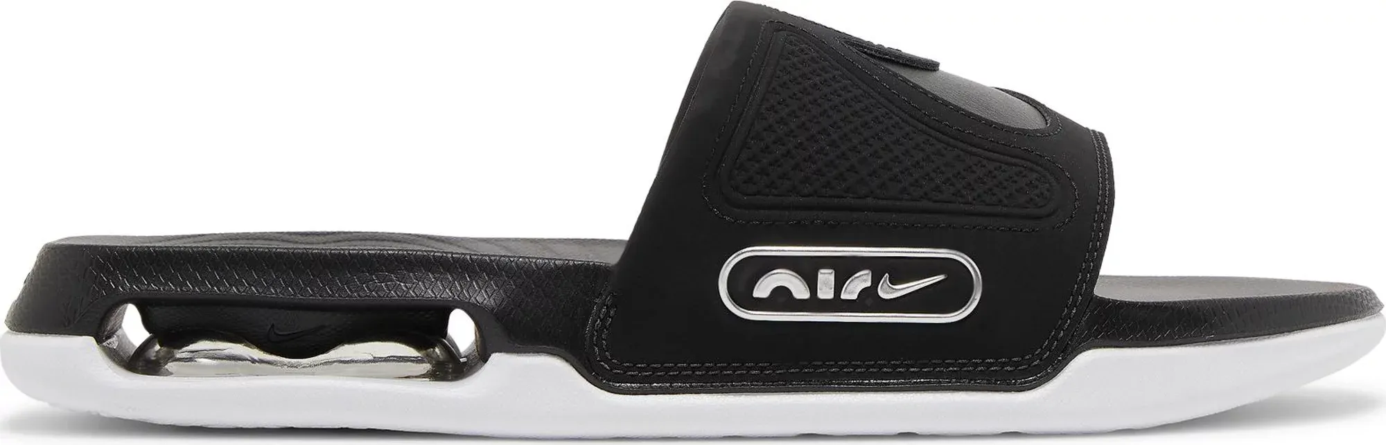 Air Max Cirro Slide 'Black Metallic Silver' Thermoplastic Unit