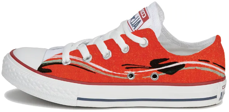 Lean Build Baggins Original Low Top Red Ripples