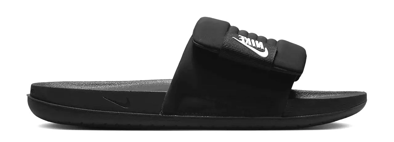 Nike Offcourt Adjust Men's Slides Black Cushioned look Non Compressible Midsole