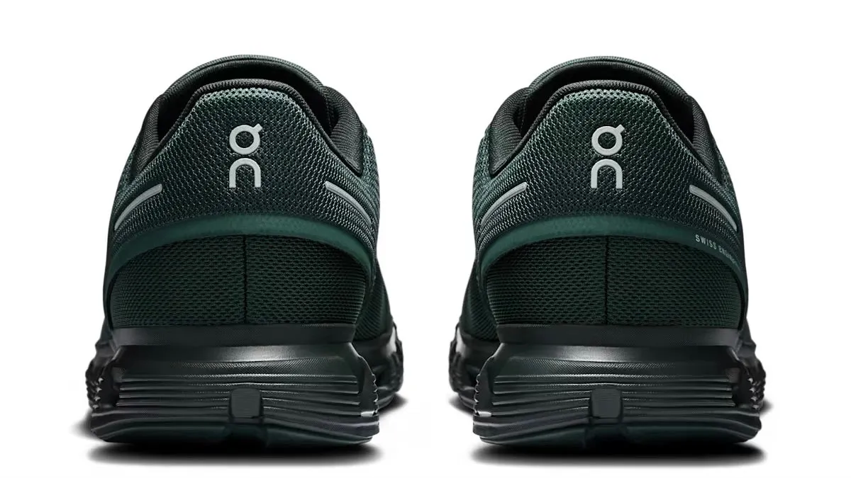 On Running Cloud 6 Evergreen Black (M) Supportive Wear Impact Diffusion