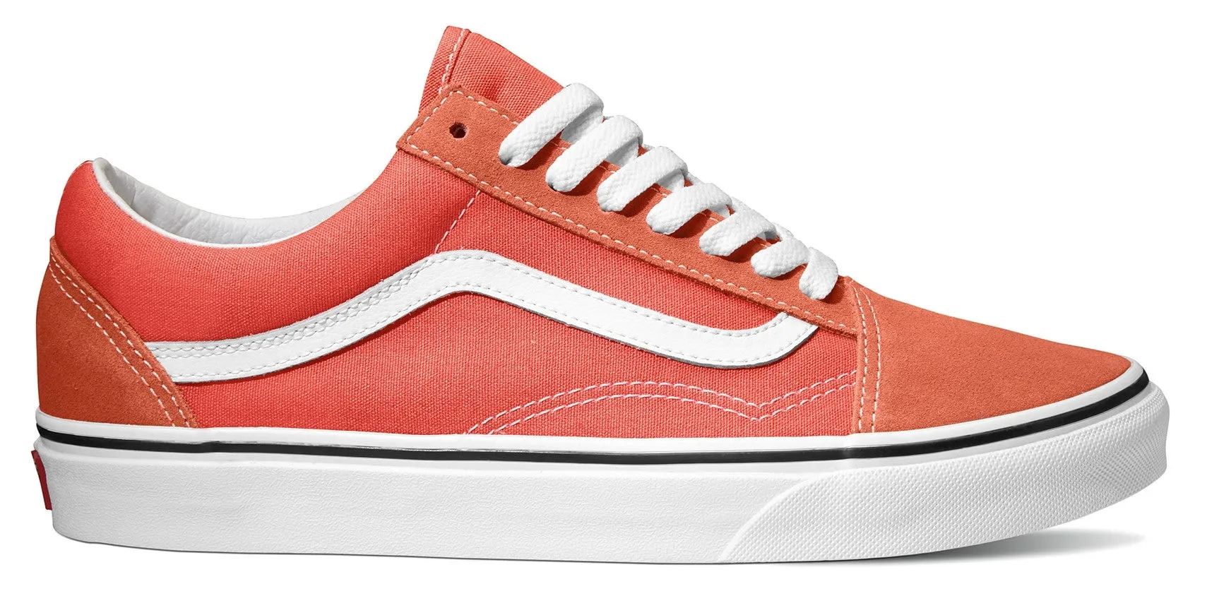 Plush Ride Vans Old Skool Emberglow/True White