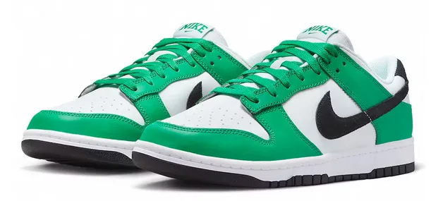 Nike Dunk Low Celtics Synthetic Upper Breathable mesh construction