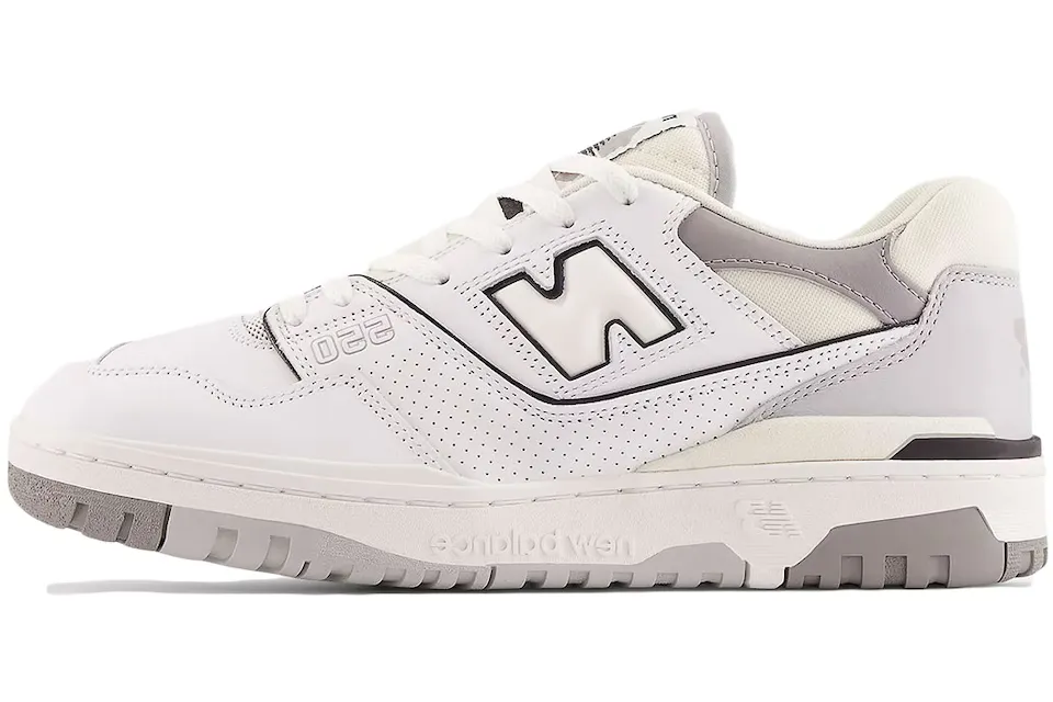 Lightweight Cushioned Sole New Balance 550 Salt and Pepper