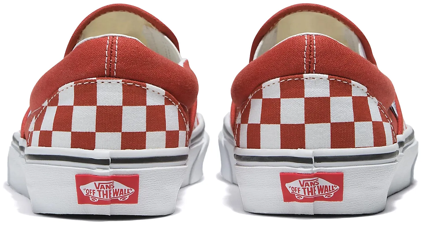 Foot Comfort Step Vans Classic Slip-On Checkerboard Bossa Nova