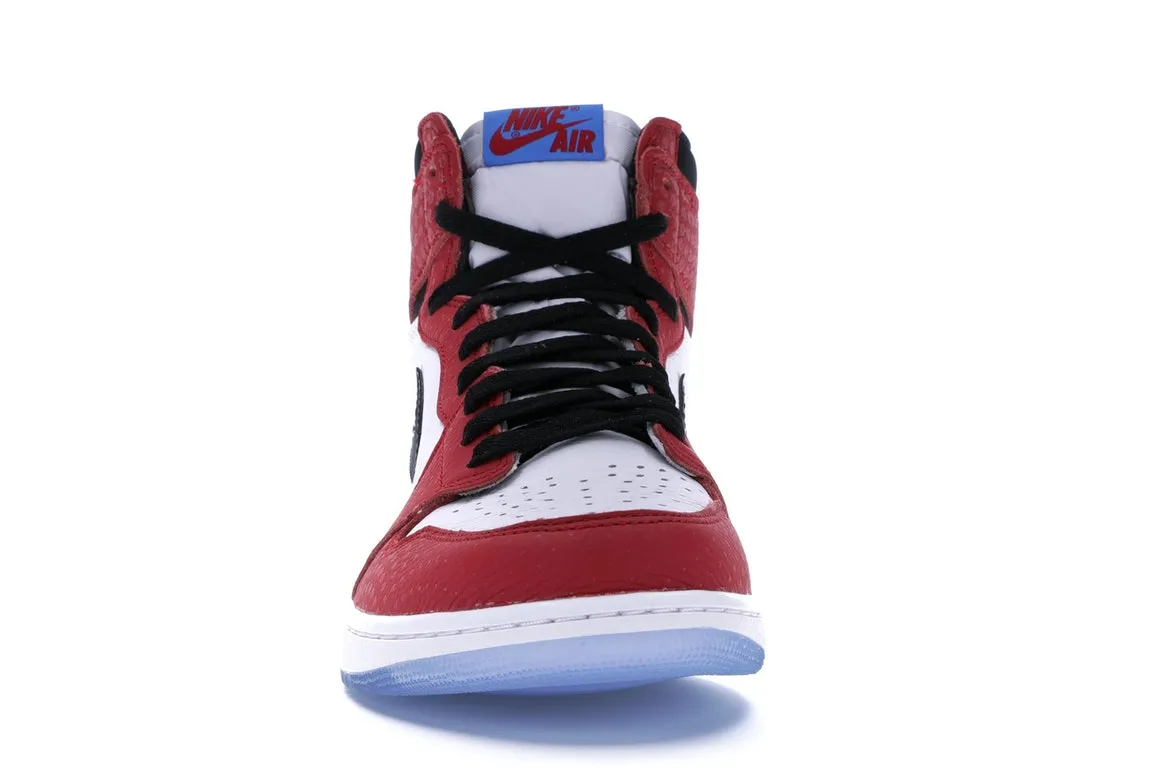 All Surface Grip Jordan 1 Retro High Spider-Man Origin Story