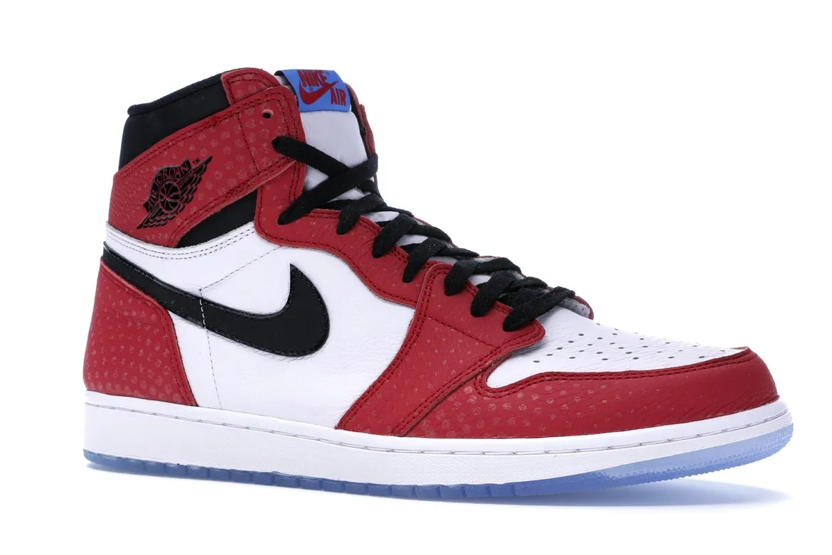 All Surface Grip Jordan 1 Retro High Spider-Man Origin Story